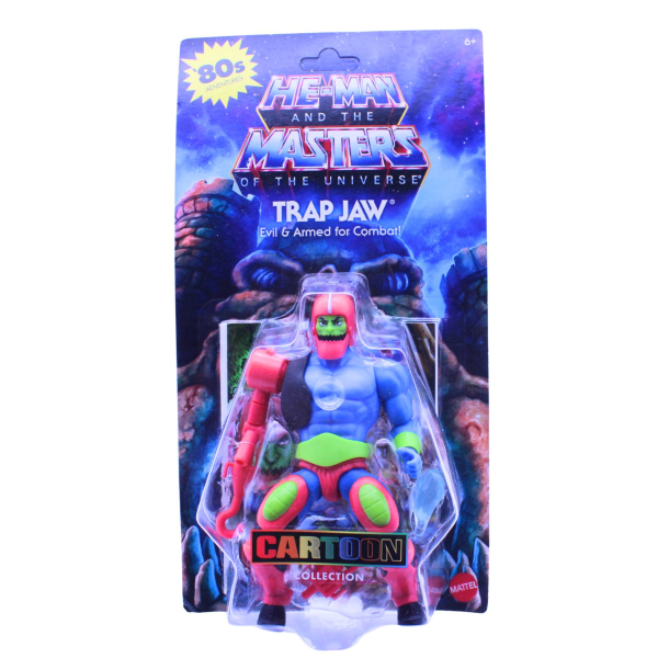 MOTU Cartoon Collection Trap Jaw (US-Card | 2024 | Mattel) – lose Verpackung, neue Figur